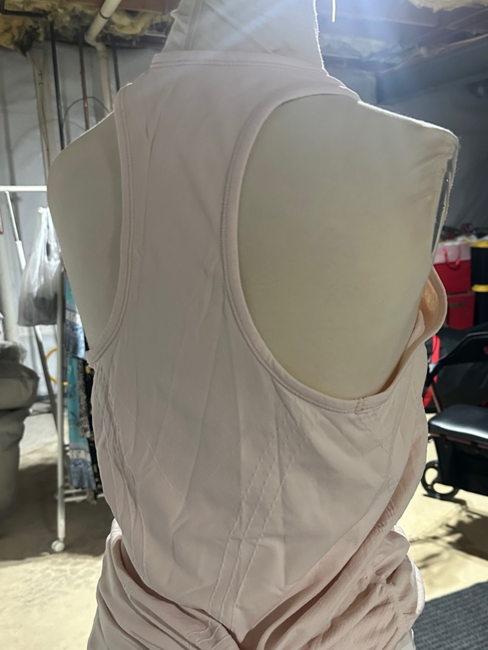Athleta Pale Pink Racerback Tank Top - Picture 2 of 2